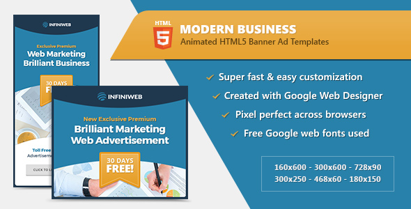 HTML5 Modern Business - CodeCanyon 20808758