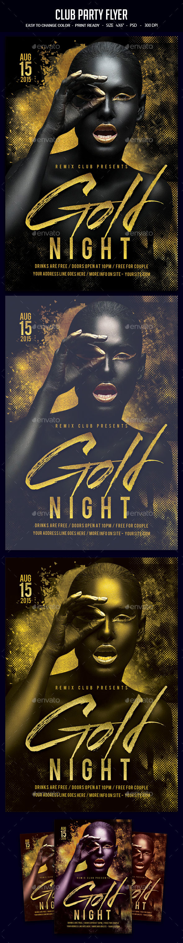 Club Party Flyer - Clubs & Parties Events