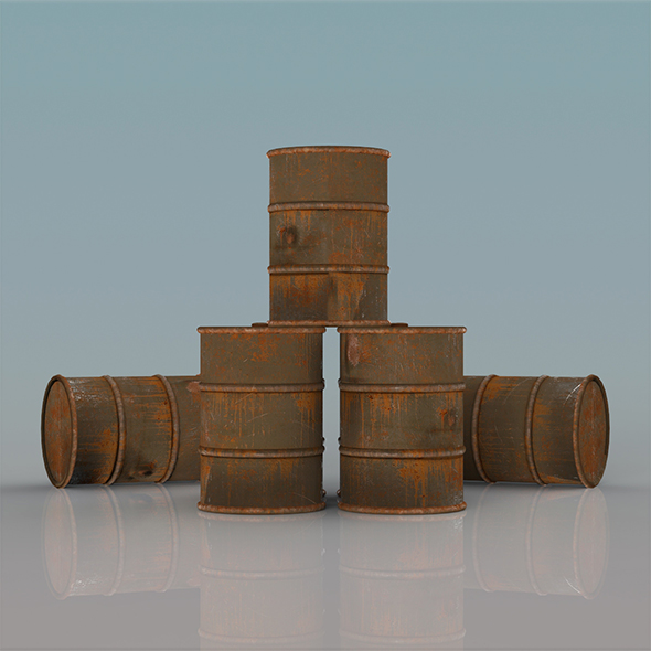 Barrel Set - 3Docean 20809234