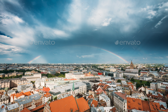 Riga, Latvia. Building of Latvian Academy of Sciences, built on - Stock Photo - Images