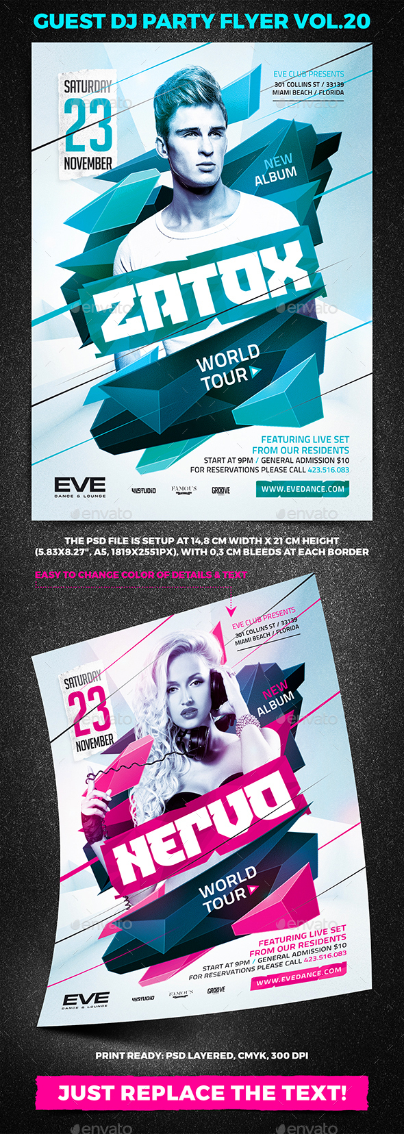 GraphicRiver Guest DJ Party Flyer vol.20 20809954 GraphicRiver Guest DJ Party Flyer vol.20 20809954