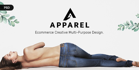 Apparel E-Commerce PSD - ThemeForest 20708421