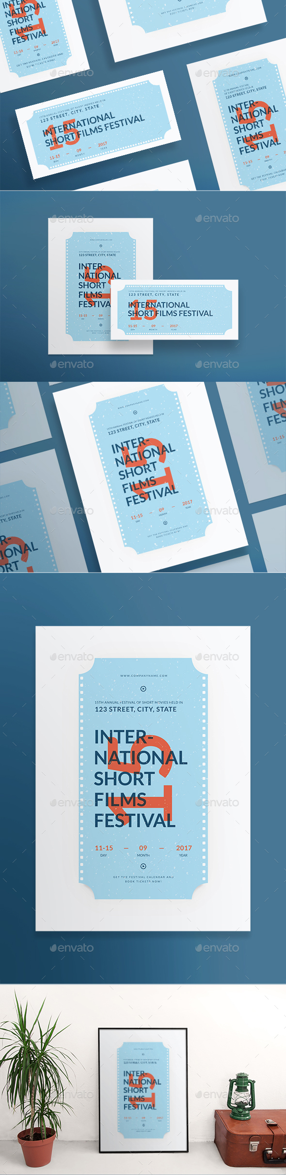 Film Festival Flyers - Events Flyers