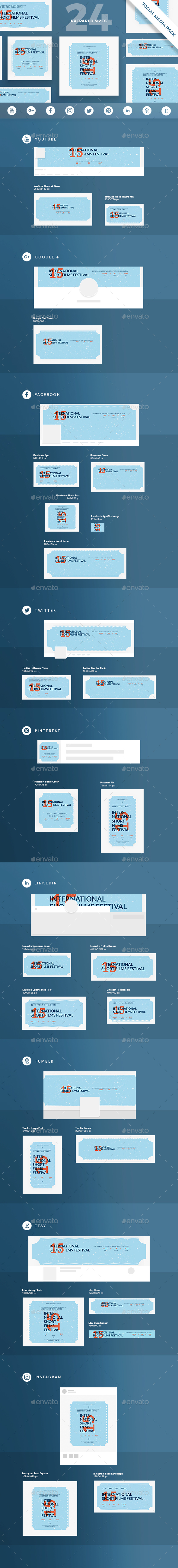 GraphicRiver Film Festival Social Media Pack 20811439 GraphicRiver Film Festival Social Media Pack 20811439