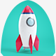 Rocket Logo Reveal - VideoHive Item for Sale