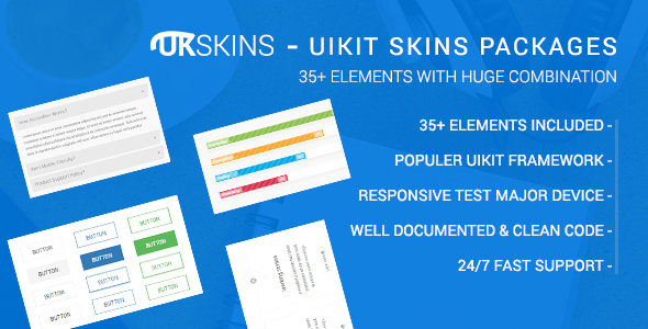 Ukskins - Uikit - CodeCanyon 20811923