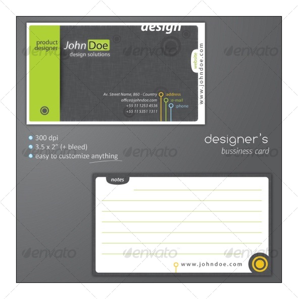 Designer's Bussiness Card - Creative Business Cards