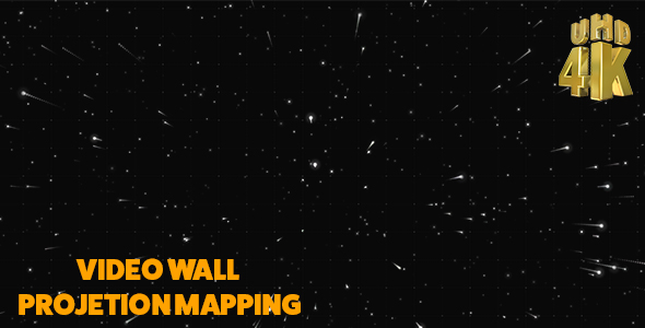 Star Rain Video Wall 2 4K