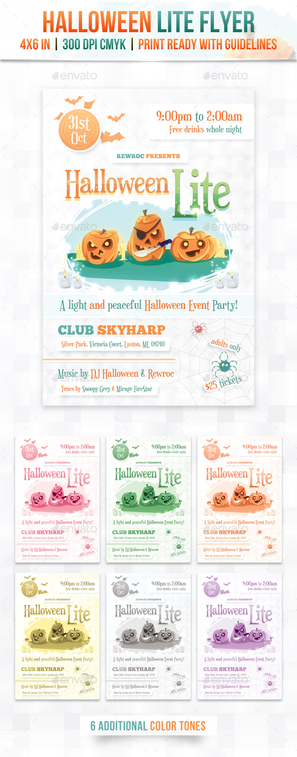 Halloween Lite Flyer