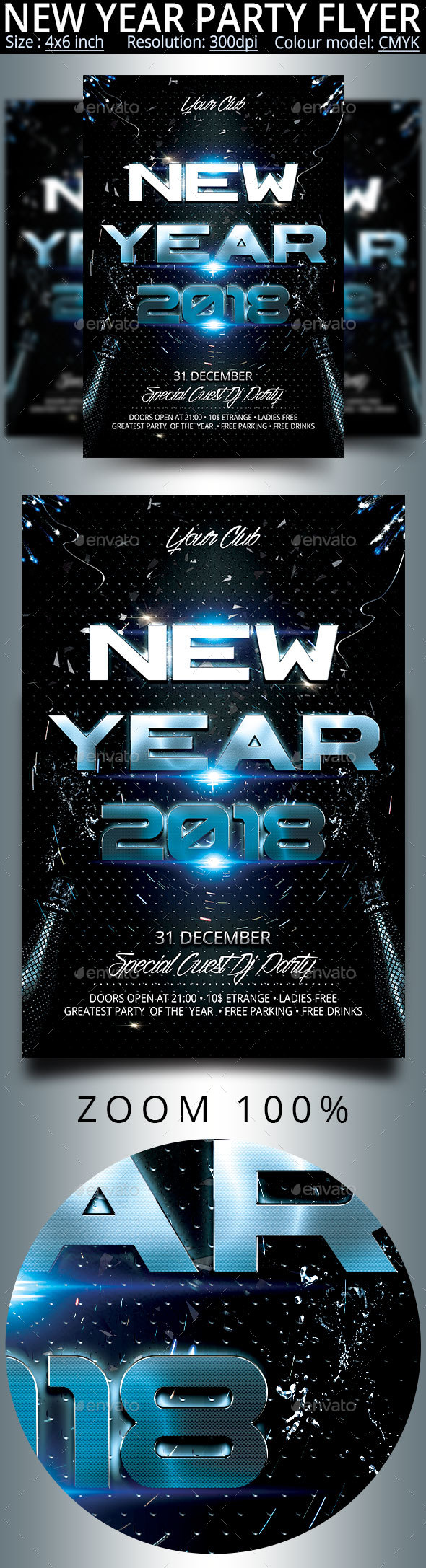 New Year Party Flyer