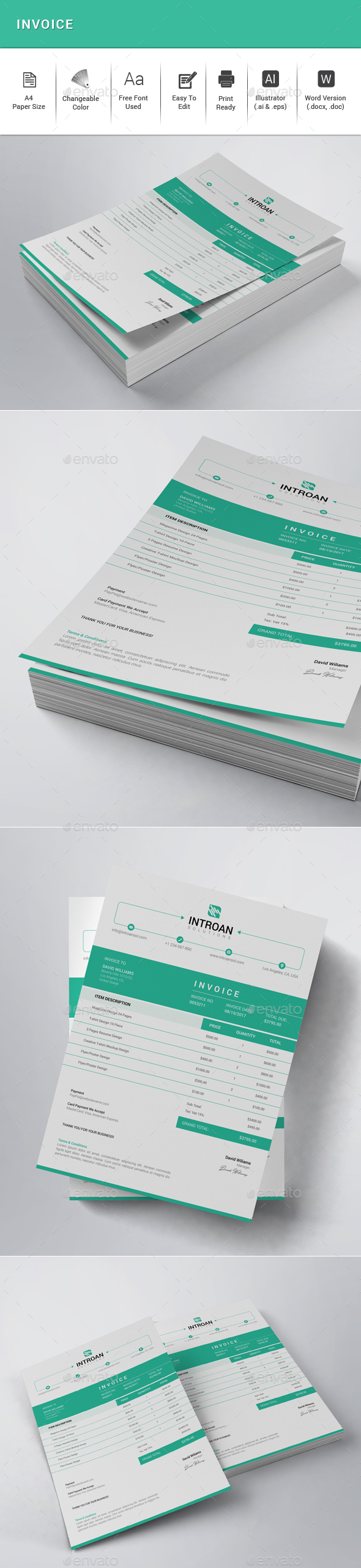 GraphicRiver Invoice 20817719 GraphicRiver Invoice 20817719