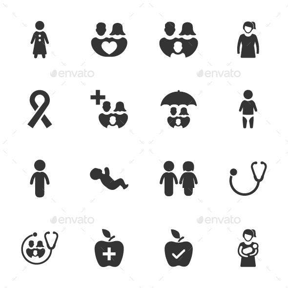 GraphicRiver Family Healthcare Icons 20818034 GraphicRiver Family Healthcare Icons 20818034