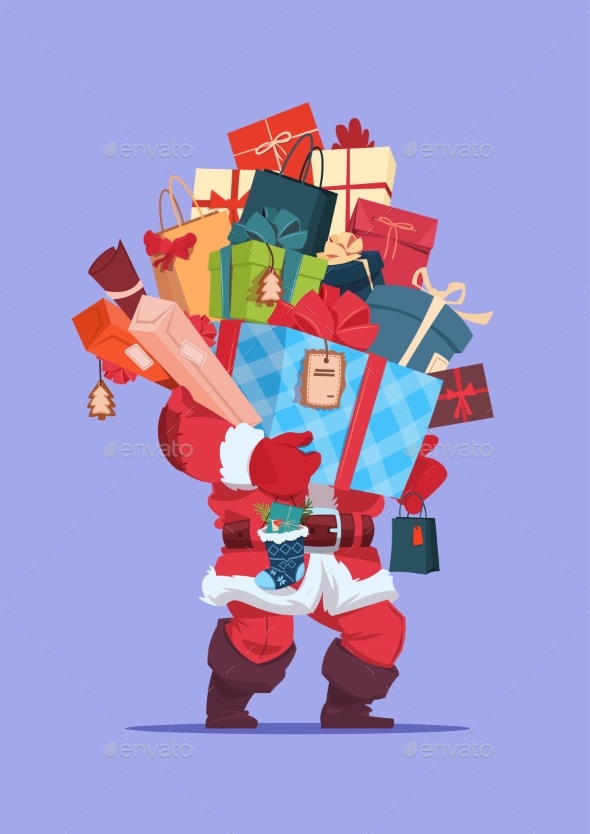 GraphicRiver Merry Christmas And Happy New Year Greeting Card 20818334
