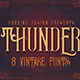 Thunder Typeface