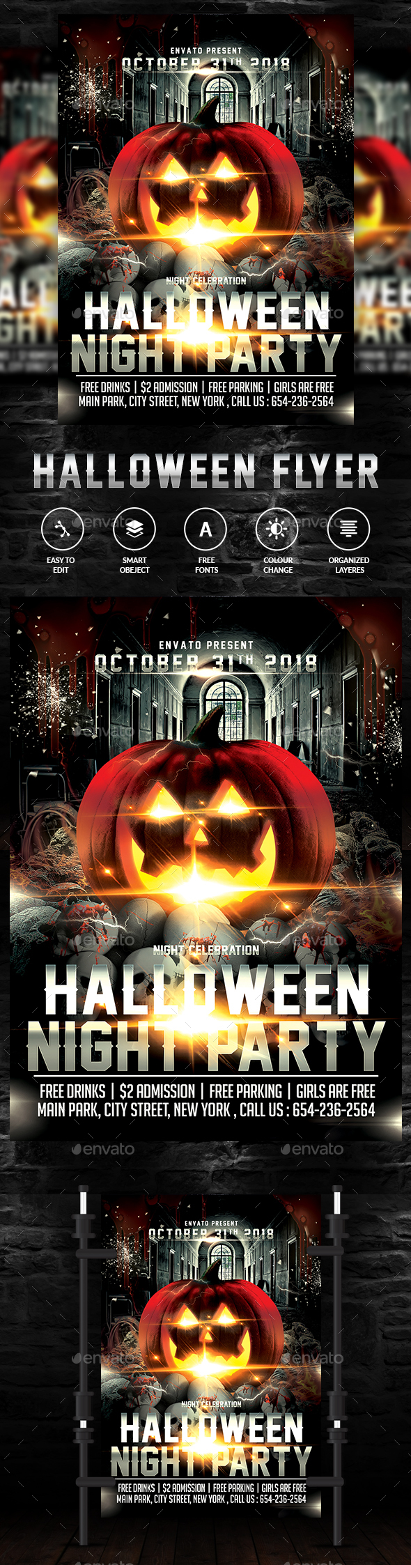 GraphicRiver Halloween 20818772