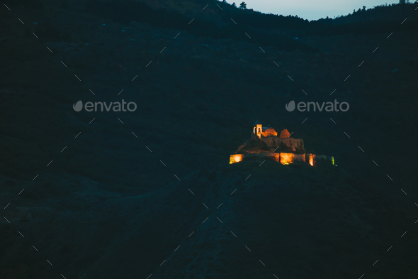 Gori, Shida Kartli Region, Georgia. St. George's Church In Brigh - Stock Photo - Images