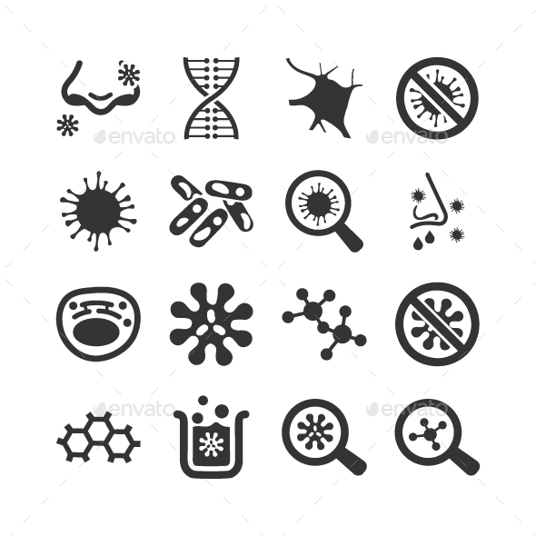 Biology Icons - Web Icons