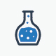 Laboratory Icons - Blue Version