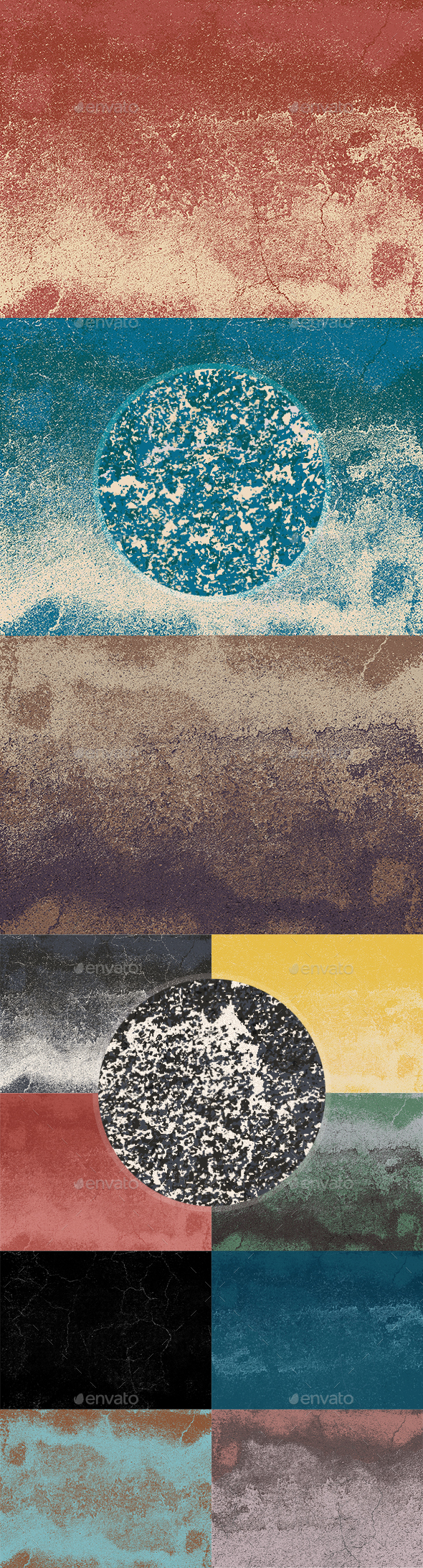 Abstract Old Wall Paint - Abstract Backgrounds