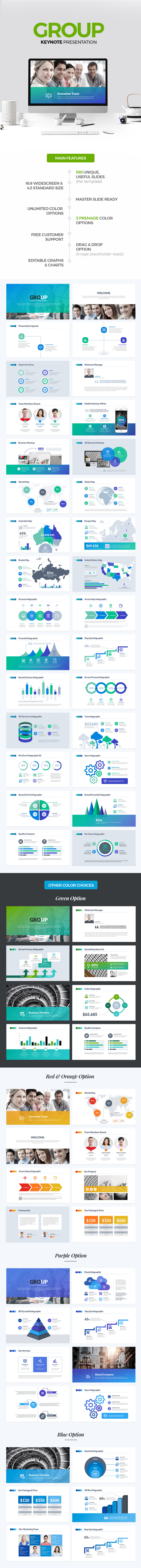 Group Keynote Template - Keynote Templates Presentation Templates