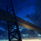 Night Bridge view - VideoHive Item for Sale