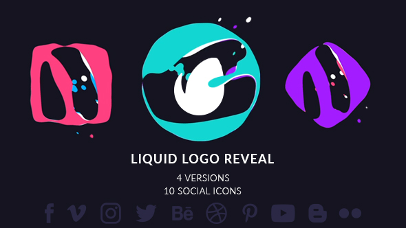 Simple Liquid Logo