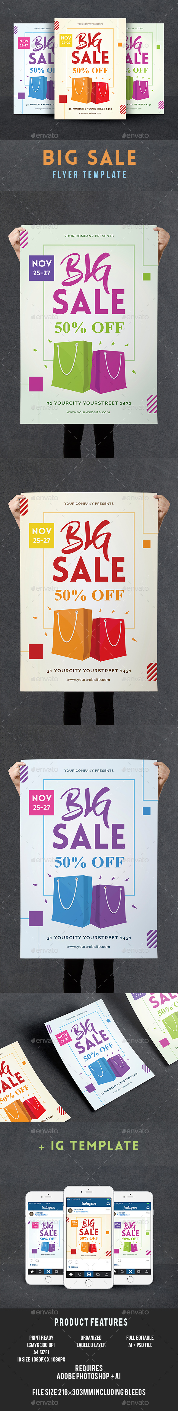 Big Sale Flyer - Events Flyers