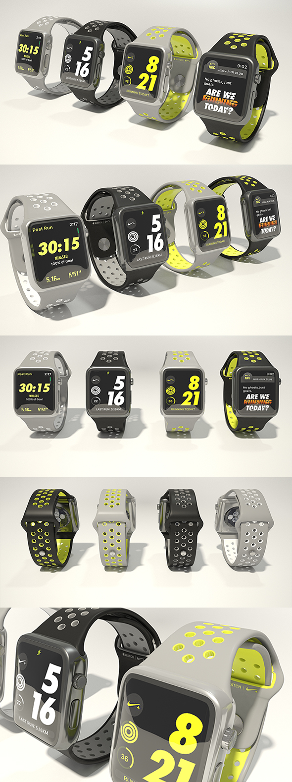 Apple watch Nike - 3Docean 20823236
