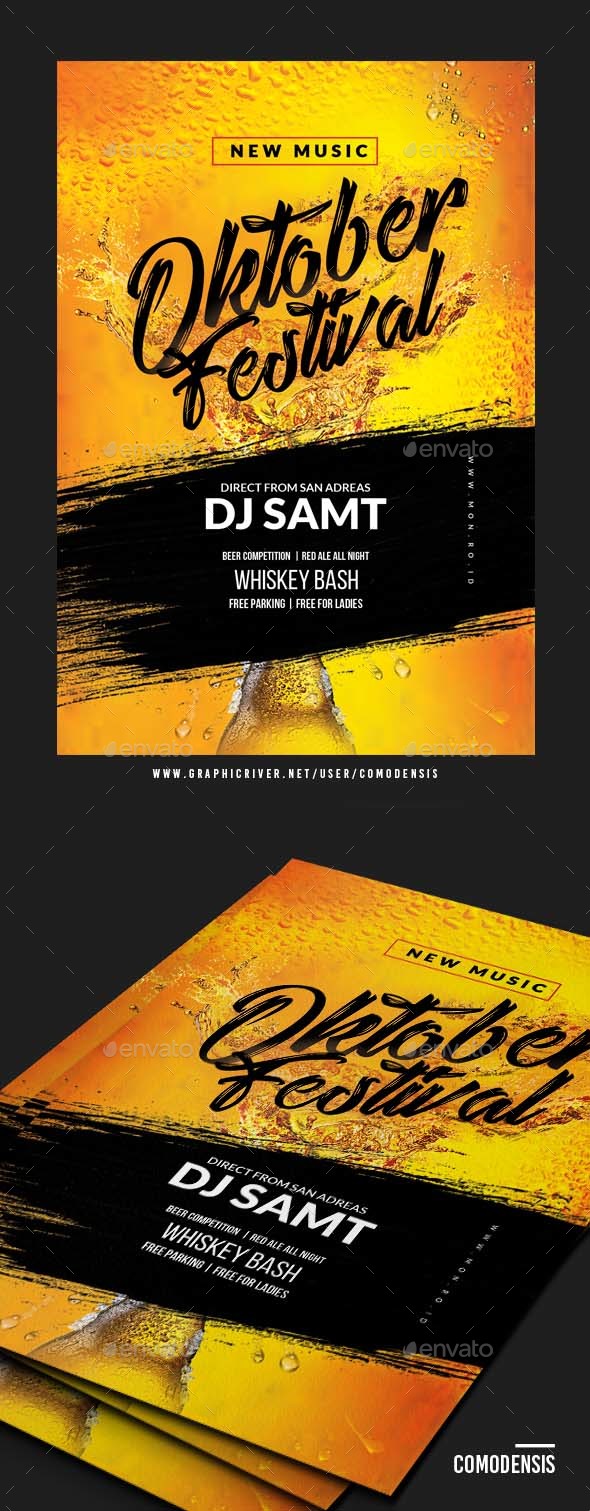 GraphicRiver Beer Festival Flyer 20823529 GraphicRiver Beer Festival Flyer 20823529