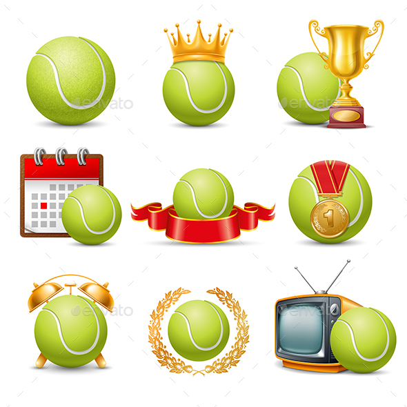 Tennis Set - Sports/Activity Conceptual