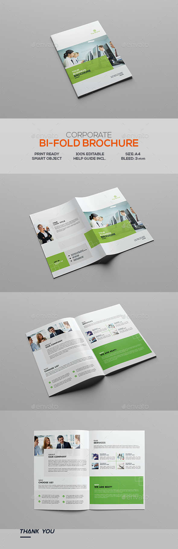 Corporate Bifold Brochure - Corporate Brochures