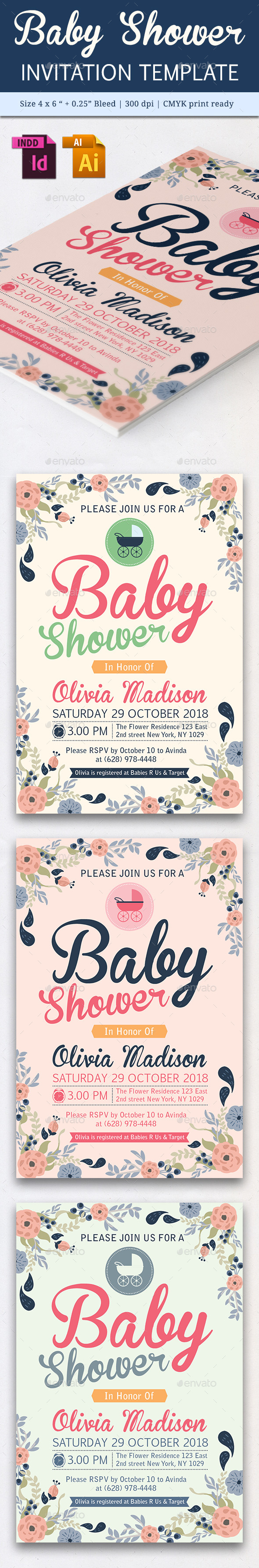 GraphicRiver Baby Shower Template Vol 17 20824415 GraphicRiver Baby Shower Template Vol 17 20824415