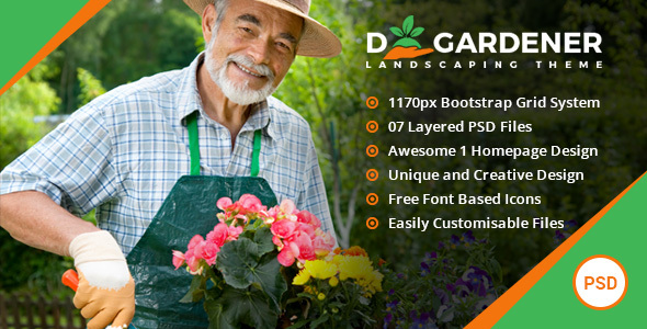 dGardener - Gardening - ThemeForest 20824751
