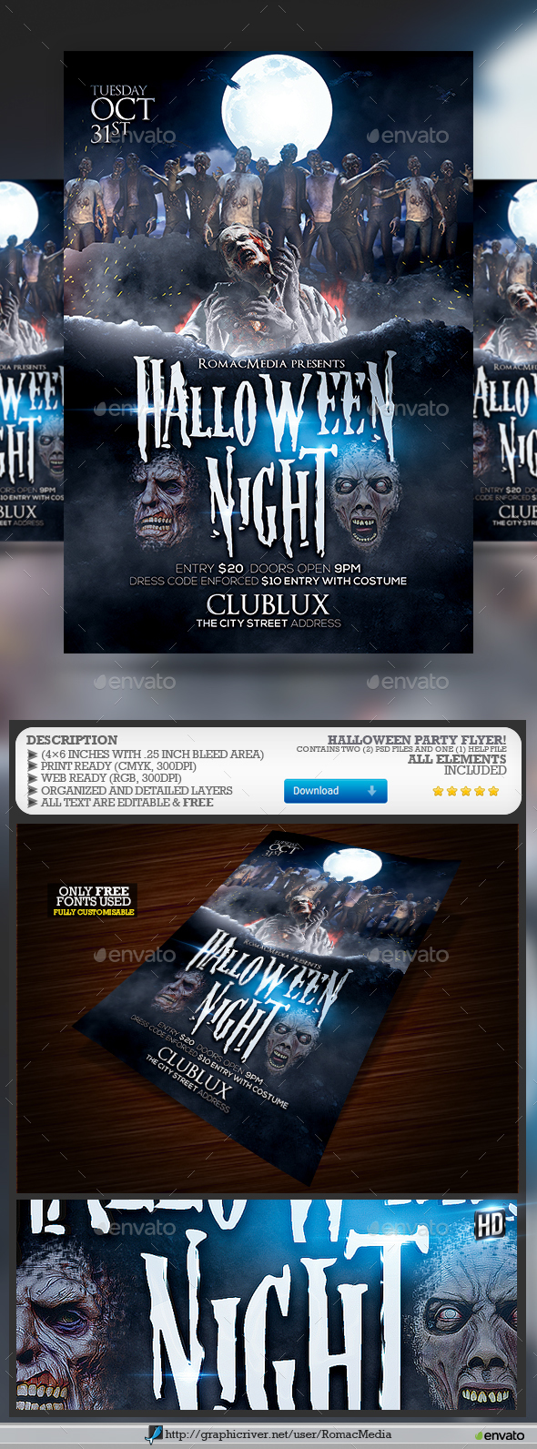 Halloween Night - Clubs & Parties Events