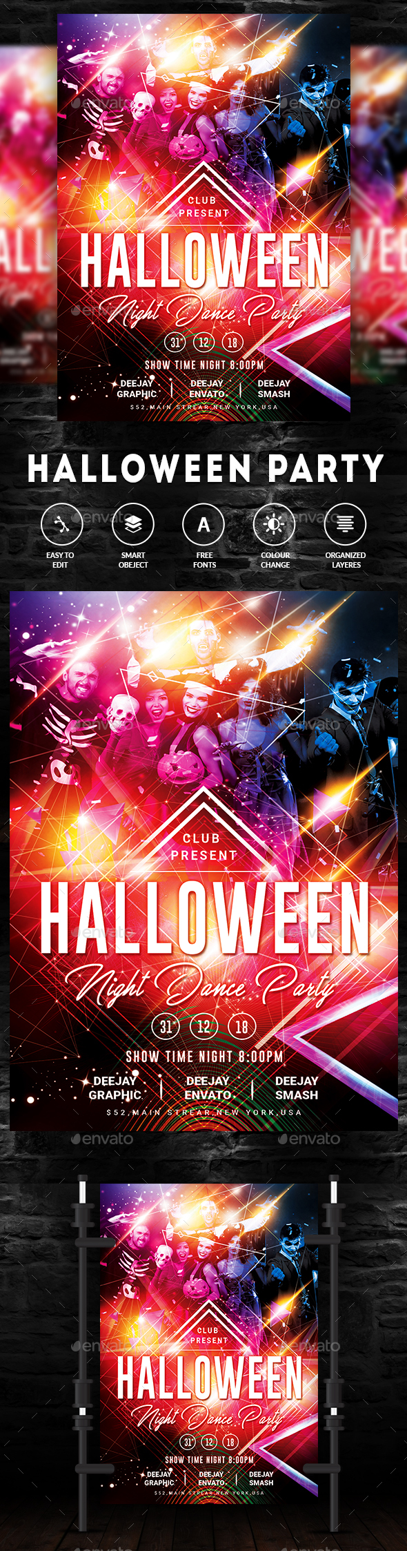 GraphicRiver Halloween Party 20826240
