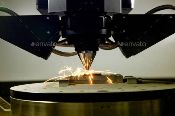3D printer for metal - Stock Photo - Images