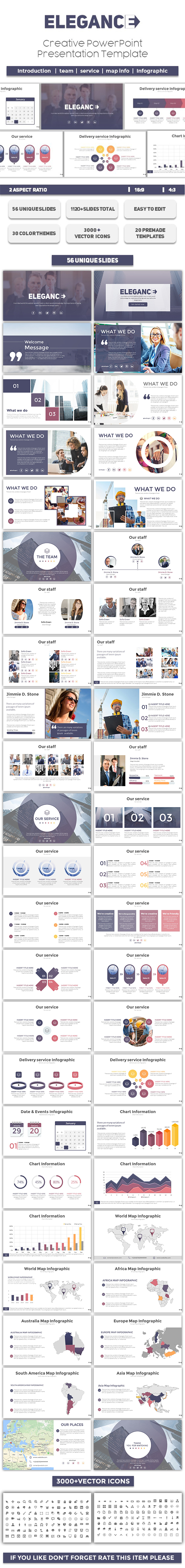Elegance PowerPoint Template - PowerPoint Templates Presentation Templates