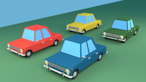 3DOcean Low Poly Cartoon VAZ 2101 20827397 3DOcean Low Poly Cartoon VAZ 2101 20827397