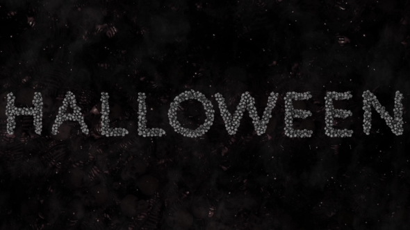 Skulls Halloween Alphabet alt