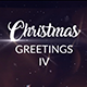 Christmas Greetings IV  | After Effects Template