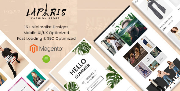 ThemeForest LaParis Simple Creative Premium Magento Theme 20829181 ThemeForest LaParis Simple Creative Premium Magento Theme 20829181