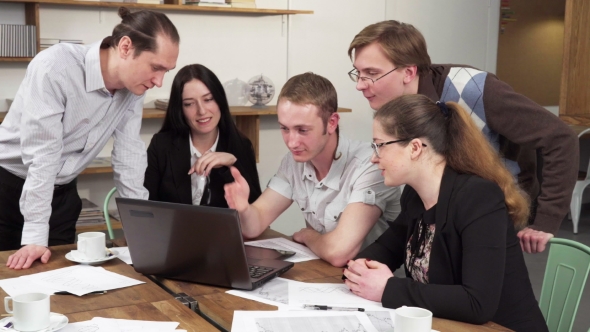 Business Meeting in the Office