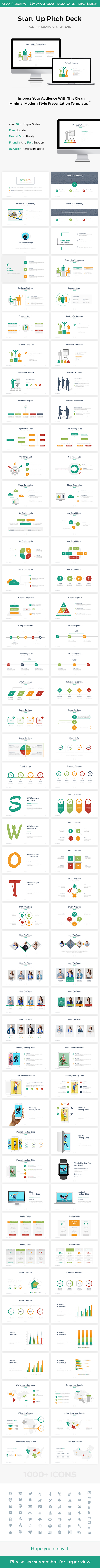 Start-Up Pitch Deck PowerPoint Template 2017 - PowerPoint Templates Presentation Templates