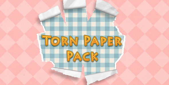 Torn Paper Transitions Pack