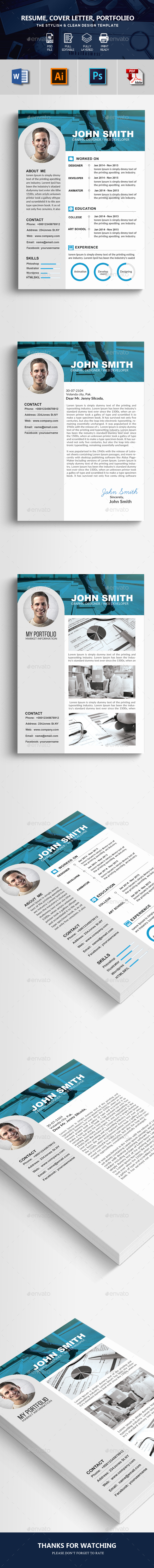 Resume Template 3 Pages