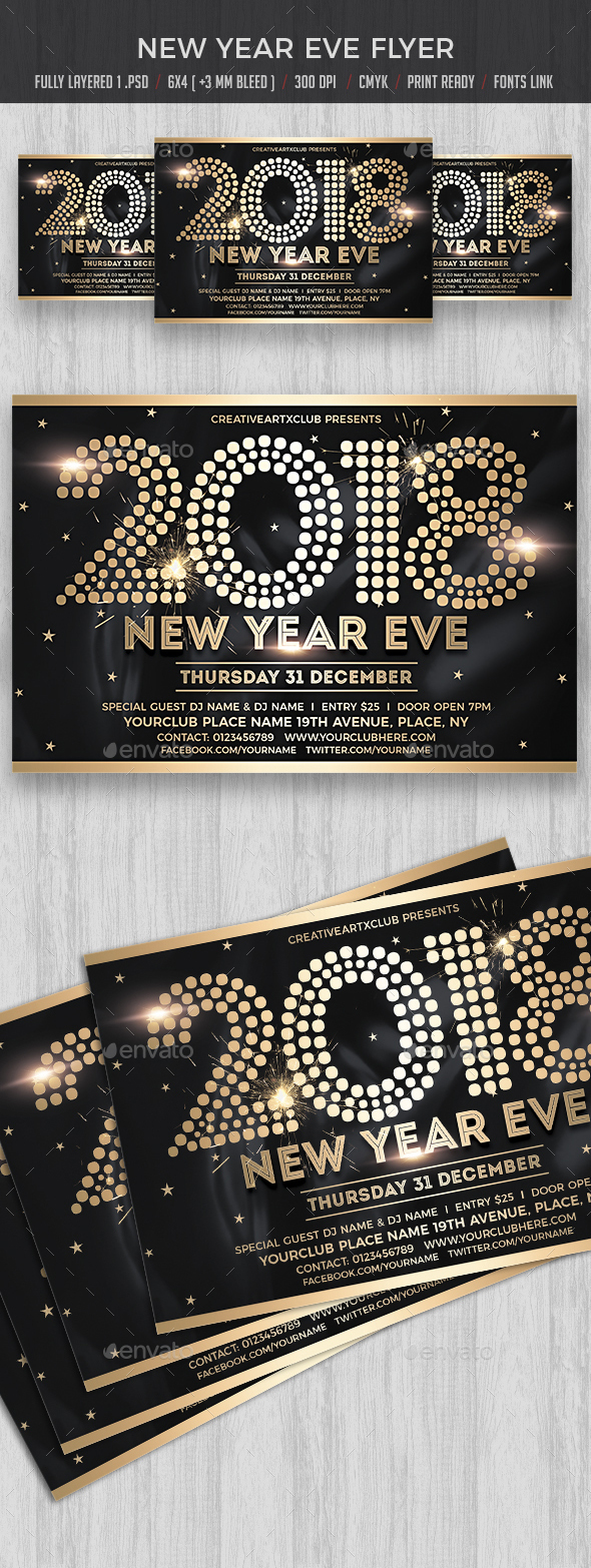 GraphicRiver New Year Eve 20830854