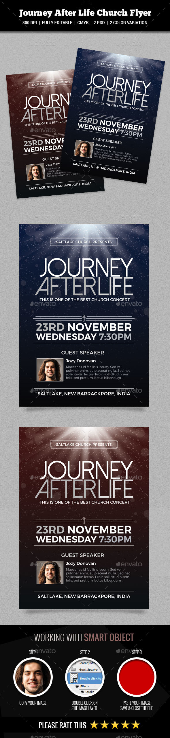 Journey After Life - Church Flyers