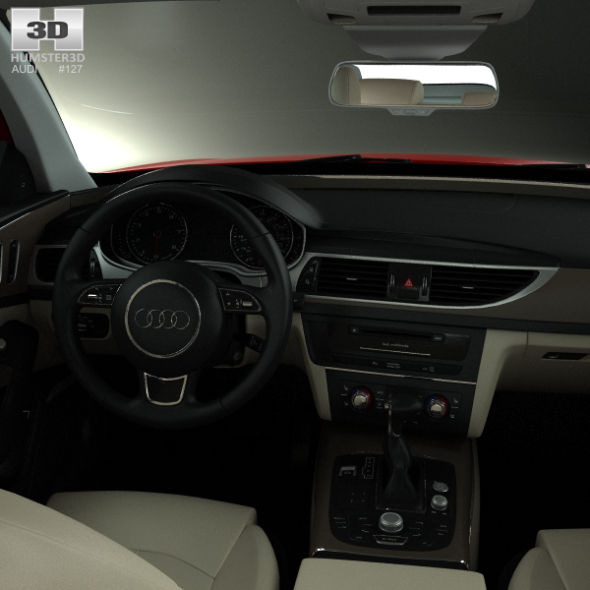 Audi A6 C7 With Hq Interior 2012
