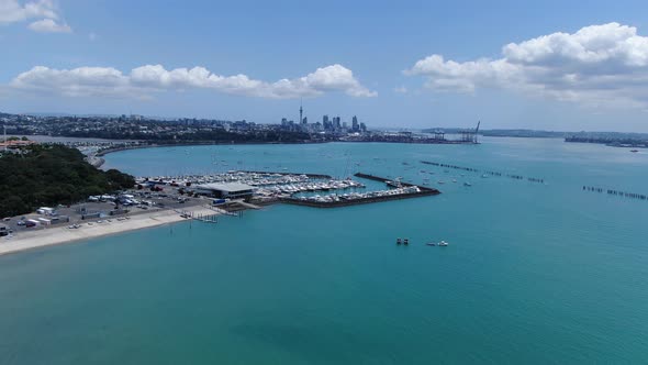 Viaduct Harbour, Auckland New Zealand alt