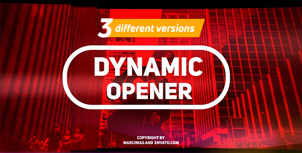 Dynamic Opener - VideoHive 20832408